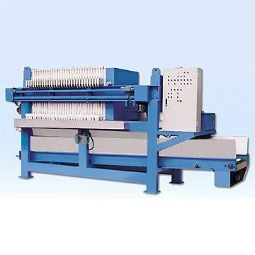 Plate Frame Machine Wastewater Treatment System Solid - Liquid Separation