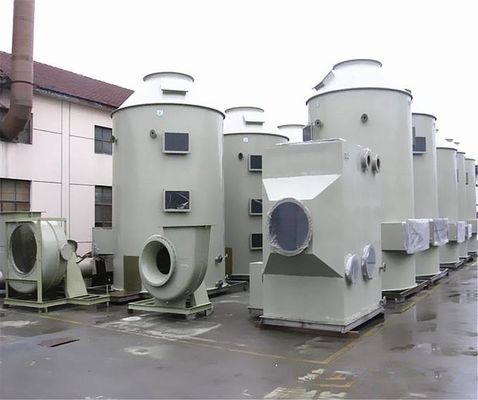 Easy Operation Industrial Air Scrubber System Biochemical Odor Treatment Bio filter Scrubber