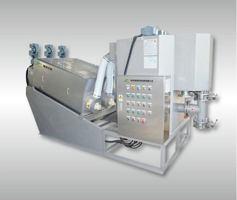 OEM Wastewater Treatment Plant , Sludge Drying Equipment Stacking Machine